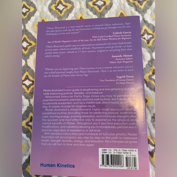 Pilates Illustrated Book by Portia Page - Picture 2 of 7